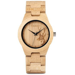 Zegarek drewniany Niwatch Nature - deer - 38mm