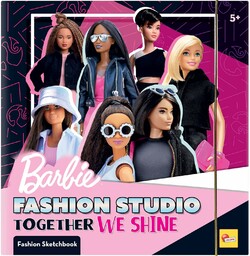 Zestaw kreatywny Lisciani Barbie Sketch Book Together We