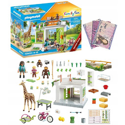 Playmobil Lecznica Zwierząt W Zoo Zestaw 70900