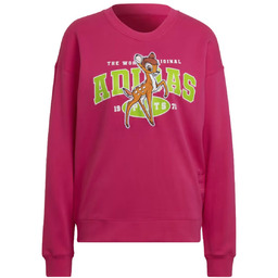 Bluza damska Adidas Disney Bambi różowa bawełniana-S