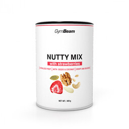 GymBeam Mieszanka orzechowa z truskawkami Nutty Mix 300
