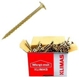 WKRĘT-MET Wkręty konstrukcyjne 6x90 mm z łbem podkładkowym