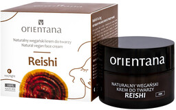 Orientana, Reishi, wegański krem do twarzy na noc,