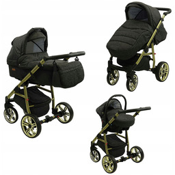 Wózek Wielofunkcyjny 3W1 Caleo Fotelik Gold