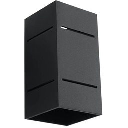 Kinkiet BLOCCO czarny SL.0478 - Sollux