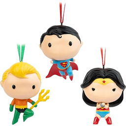 Grupo Erik DC Comics Christmas Ornaments Set Of