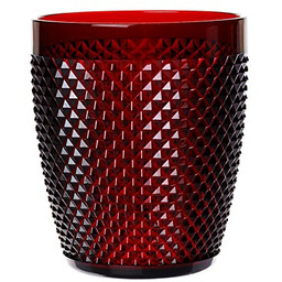 Excelsa Diamond Szkło, Plastik, Czerwony