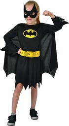 Ciao Batman/Batgirl Kostium dla dzieci, oryginalny DC Comics