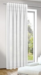 Albani Szal GB vd. pętla/Adriana/ 245x135 cm, biały,