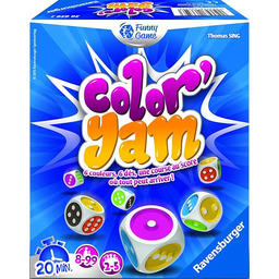 Ravensburger- Ravensburger-26659-Gra atmosfery - Color''yam, 26659