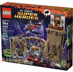 LEGO DC Comics, klocki, Super Heroes, Batcave, 76052