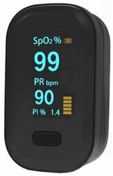 Oro-med Pulsoksymetr OROMED Oro-Oximeter Czarny Certyfikat Medyczny