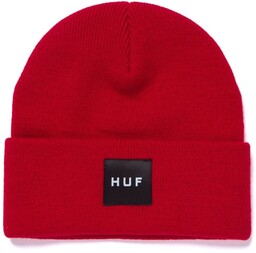 czapka zimowa HUF BOX LOGO BEANIE Red