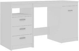 Elior Białe funkcjonalne biurko z szufladami A3-S01