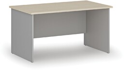 Biurko proste PRIMO GRAY, 1400 x 800 mm,