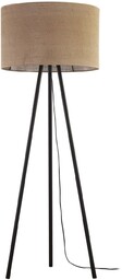 Lampa podłogowa boho abażur JUTA (5569), trójnóg
