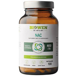 Biowen NAC 400 mg, 100 kaps. -> Odbiór