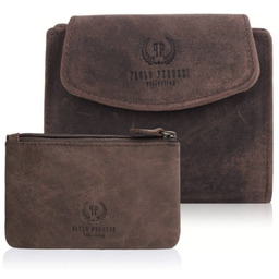 Zestaw prezentowy PAOLO PERUZZI ZUP-40-BR brązowy