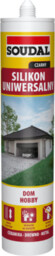SOUDAL Silikon uniwersalny 280ml czarny