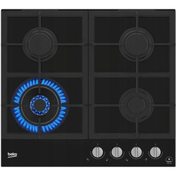 Płyta gazowa Beko HILW64325SB Szklana 60cm WOK 5kW