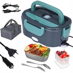 Pojemnik Na Lunch 1.5L 12V/24V/220V System Podgrzewania Ptc