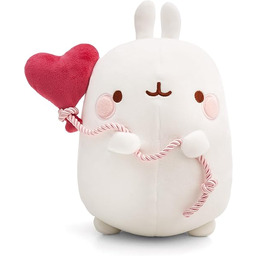 Pluszowa przytulanka MOLANG z balonem w kształcie serca