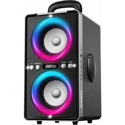 Głośnik Bluetooth ODIOMX DF-01 200W LED, TWS, 15H,