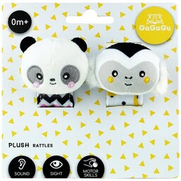 GAGAGU Grzechotka Panda i Małpka
