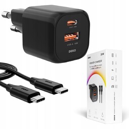 Szybka Ładowarka Usb C Do Telefonu Uniwersalna 20W