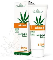 Konopny krem na trądzik Cannaderm Aknea (15%)
