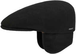 Kaszkiet Kent Wool z Nausznikami by Stetson, czarny,