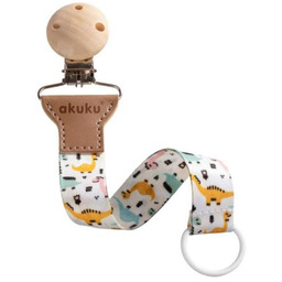 AKUKU Tasiemka do smoczka Dinusie A0580