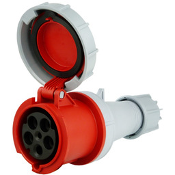 Gniazdo przenośne siłowe CEE 63A 5P 6h IP66/67
