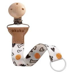 AKUKU Tasiemka do smoczka Kość A0581