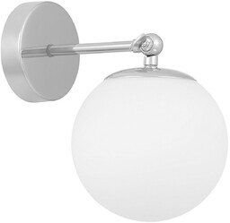 LAMPA ŚCIENNA KINKIET NOWOCZESNY CHROMOWANY FREDICA W1