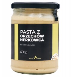 Pasta Z Orzechów Nerkowca Gładka Bez Soli