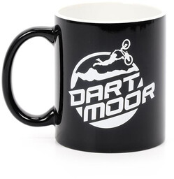Dartmoor Porcelanowy kubek 330 ml,, czarno-biały
