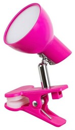 Rabalux 1482 klip-on lampa stołowa LED Noah, różowy,