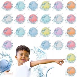 Balony Na Wodę Bomby Wodne Wielokrotnego Użytku Zestaw