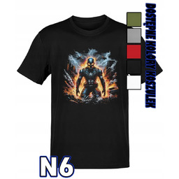 Koszulka Męska Z Nadrukiem Kapitan Ameryka Marvel Dc