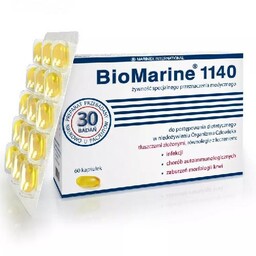 BIOMARINE 1140 olej z wątroby rekinów głębinowych, 60