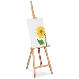 Relaxdays Sztaluga regulowana duża stojąca drewno wysokość maks.