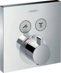 Hansgrohe ShowerSelect bateria termostatyczna do 2 odbiorników, montaż
