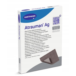 Atrauman Ag 5cm x 5cm opatrunek Hartmann 10