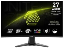 MSI MAG 27CQ6F 27" 2K Rapid VA 180Hz
