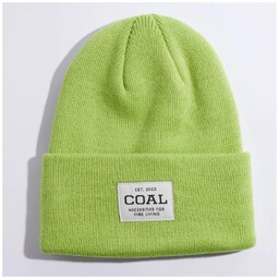 czapka zimowa COAL - The Uniform Acid Green