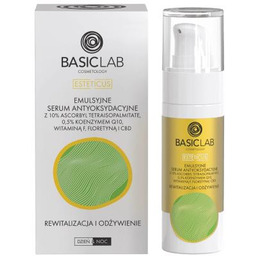 BASICLAB Esteticus Emulsyjne serum antyoksydacyjne Rewitalizacja i Odżywienie,
