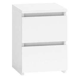 Edinos Biała szafka nocna do sypialni E1-C12