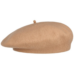 Czapka Baskijska z Kaszmirem by Barascon, jasnobrązowy, One