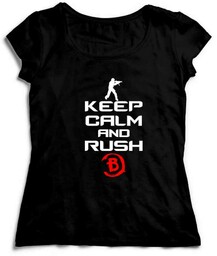 Koszulka Keep Calm And Rush B